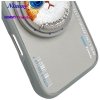 Etui Nimmy Glasses Cool Cat MagSafe do   iPhone 16 szary